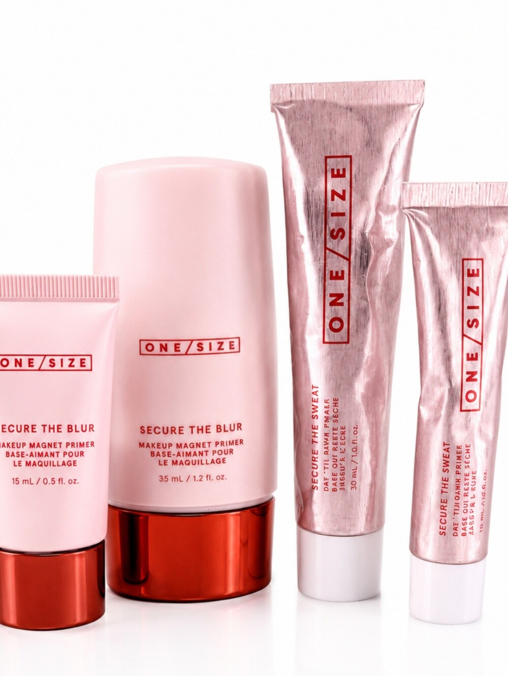 ONE/SIZE Primer Bundle Secure The Blur + Secure The Sweat Full Size & Mini NEW